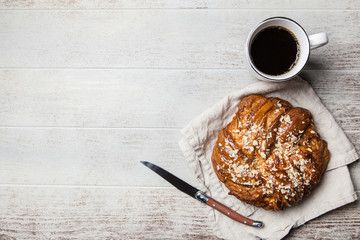 Sweet maple syrup bread
