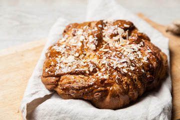 Sweet maple syrup bread