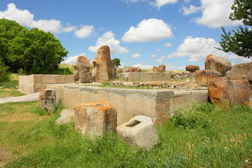 Alacahöyük -  the site of Hittite settlement  situated in Alaca, Çorum Province, Turkey

