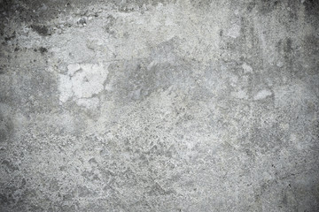 Fototapeta na wymiar Texture of dirty gray concrete wall for background