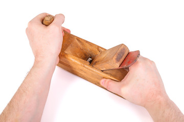 Using the hand plane