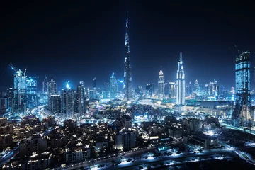Poster Im Rahmen Dubai skyline, United Arab Emirates © Iakov Kalinin