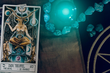 Tarot card.