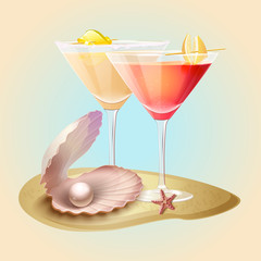 Pearl and Cocktails