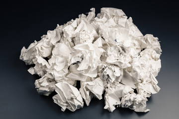 Rubbish Paper Balls