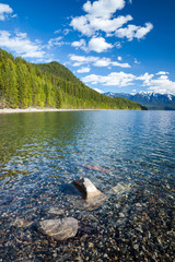 Beautiful Slocan Lake in interior British Columbia, Canada near the town of New Denver