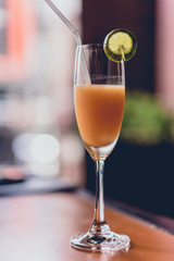 A Glass Of Orange Juice