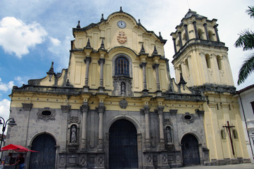 Fototapeta na wymiar Église de Popayan
