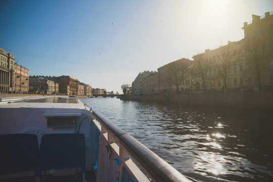 Water excursions along the rivers and canals of St. Petersburg.