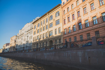 Plakat Embankment of the river Moyka in St. Petersburg.