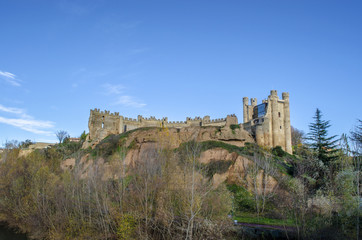 Fototapeta premium Castillo de Valencia Don Juan en la provincia de Leon