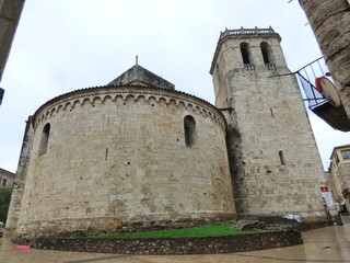 Besalu, pueblo medieval de la Garrotxa, en la provincia de Girona, Comunidad Autónoma de Cataluña, España