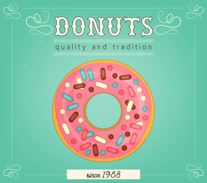 Donuts poster
