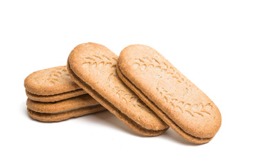 cereal cookies isolated