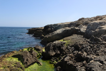 Rocky Beach, Marsascala, Malta 