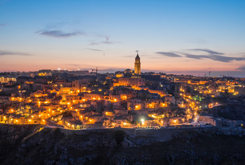 Matera (Basilicata) - The historic center of the wonderful stone city of southern Italy, a tourist attraction for the famous 