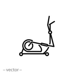 training apparatus icon vector
