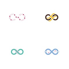 Infinity logo set