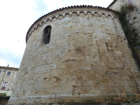 Besalu, pueblo medieval de la Garrotxa, en la provincia de Gerona, Comunidad Autónoma de Cataluña, España