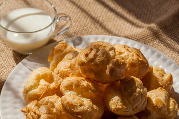 Healthy breakfast in the early morning