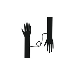 Drop icon in simple style