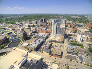 Obraz premium Rochester is a Major City in South East Minnesota centered around Health Care