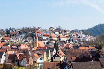 Fototapeta premium Velden von oben