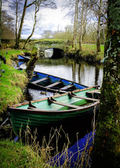 Ireland Boats in Canal