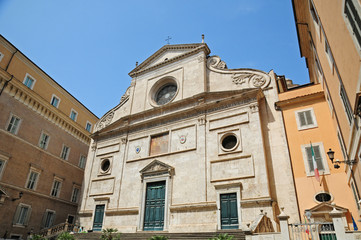 Naklejka premium Roma, la chiesa di Sant'Agostino