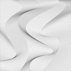 wavy line pattern. vector background