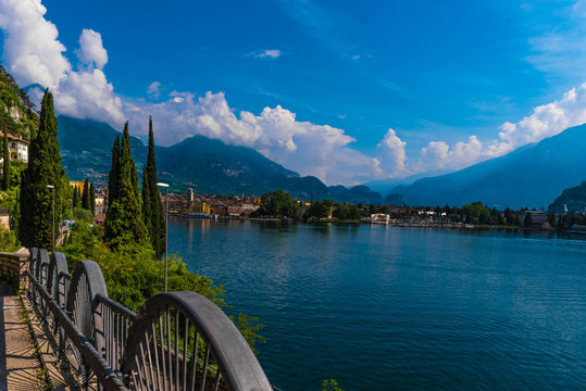 Gardasee Blick auf Riva del Garda