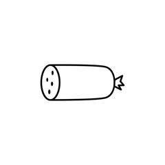 sausage floor icon. Element of food icon for mobile concept and web apps. Thin line sausage floor icon can be used for web and mobile
