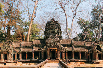 Świątynia Angkor Wat w Kambodży © Bartosz