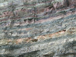  Cliff face textured macro rock