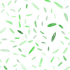 Light Green vector seamless backdrop with dots.