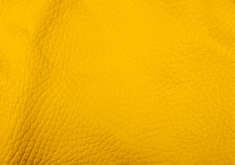 Naklejka premium yellow leather texture background
