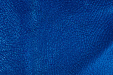 blue leather texture background