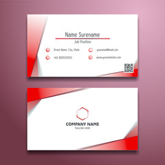 Abstract Modern Business Card Template