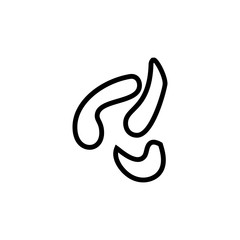 larvae icon. Element of science icon for mobile concept and web apps. Thin line larvae icon can be used for web and mobile