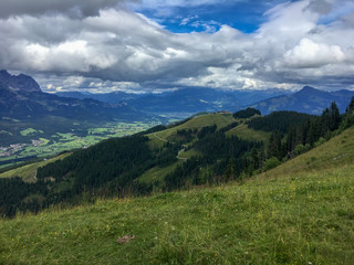 Landscape at Wilder Kaiser Mountains