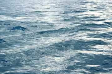 blue sea water surface