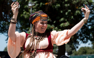 Desert Tribal Belly Dancer Gypsy Tanjora Banat