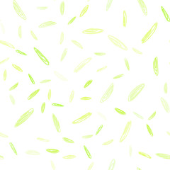 Light Green, Yellow vector seamless template with circles.