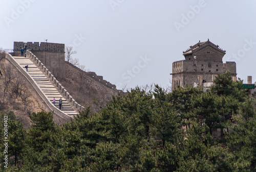 Beijing China April 28 2010 Great Wall Of China At