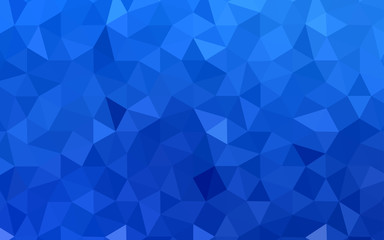 Light BLUE vector gradient triangles texture.