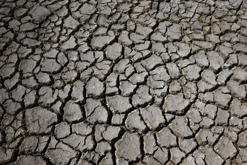 Climate warming dry chapped land