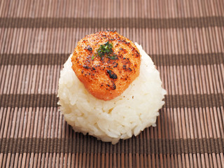 Japanese food, Sea urchin rice ball  