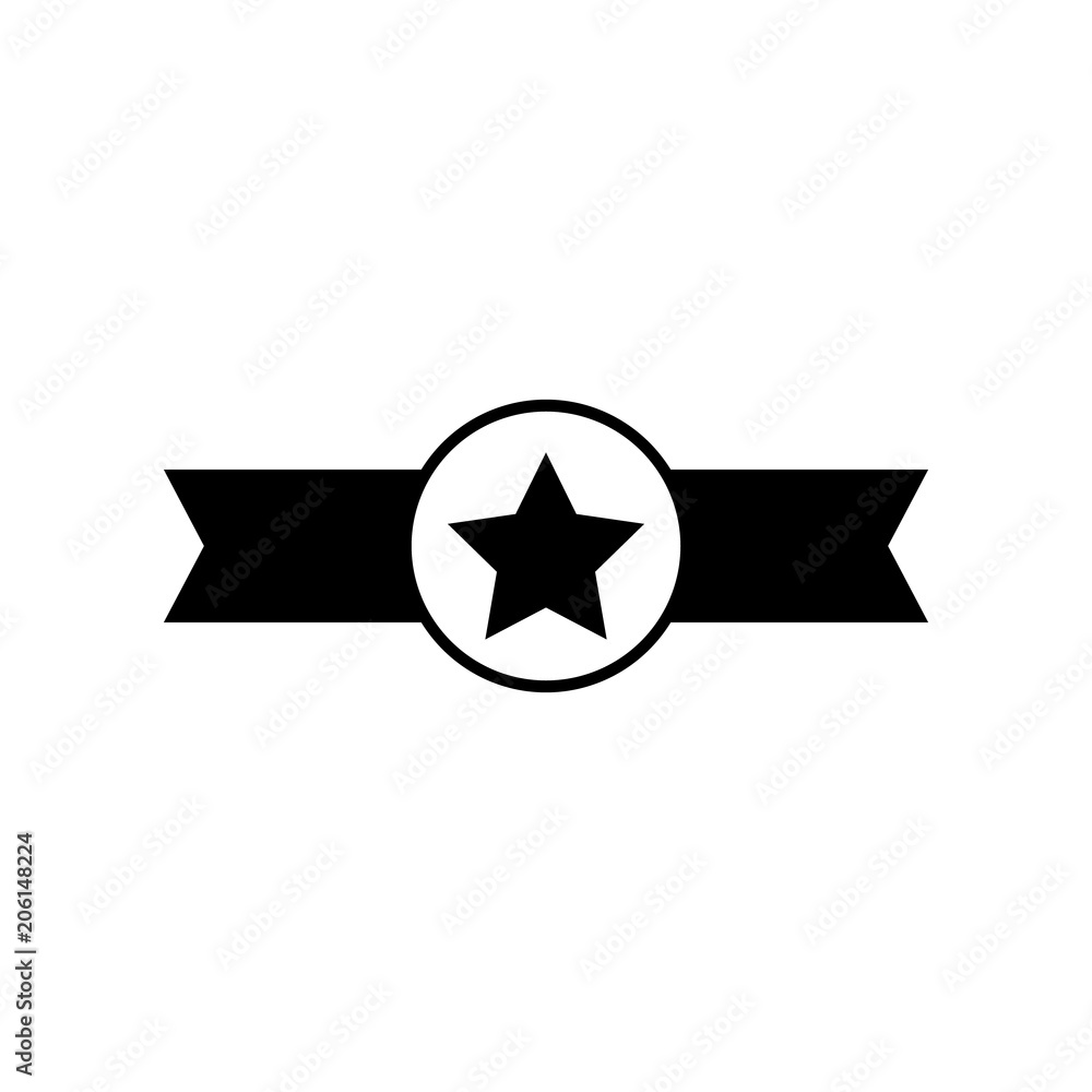 Aufkleber medal icon. element of web icon with one color for mobile concept and web apps. isolated medal icon 