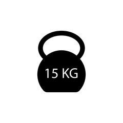 weight icon. Element of web icon with one color for mobile concept and web apps. Isolated weight icon can be used for web and mobile