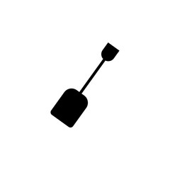shovel icon. Element of web icon with one color for mobile concept and web apps. Isolated shovel icon can be used for web and mobile